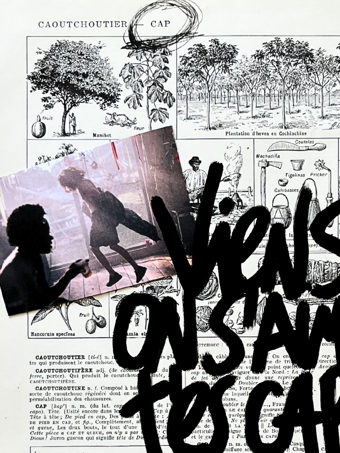 Affiche originale / Cadre "Viens on s'aime t'es cap ?"