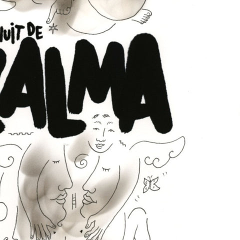 Affiche "Alma" 50 exemplaires numérotées et signées 30x40