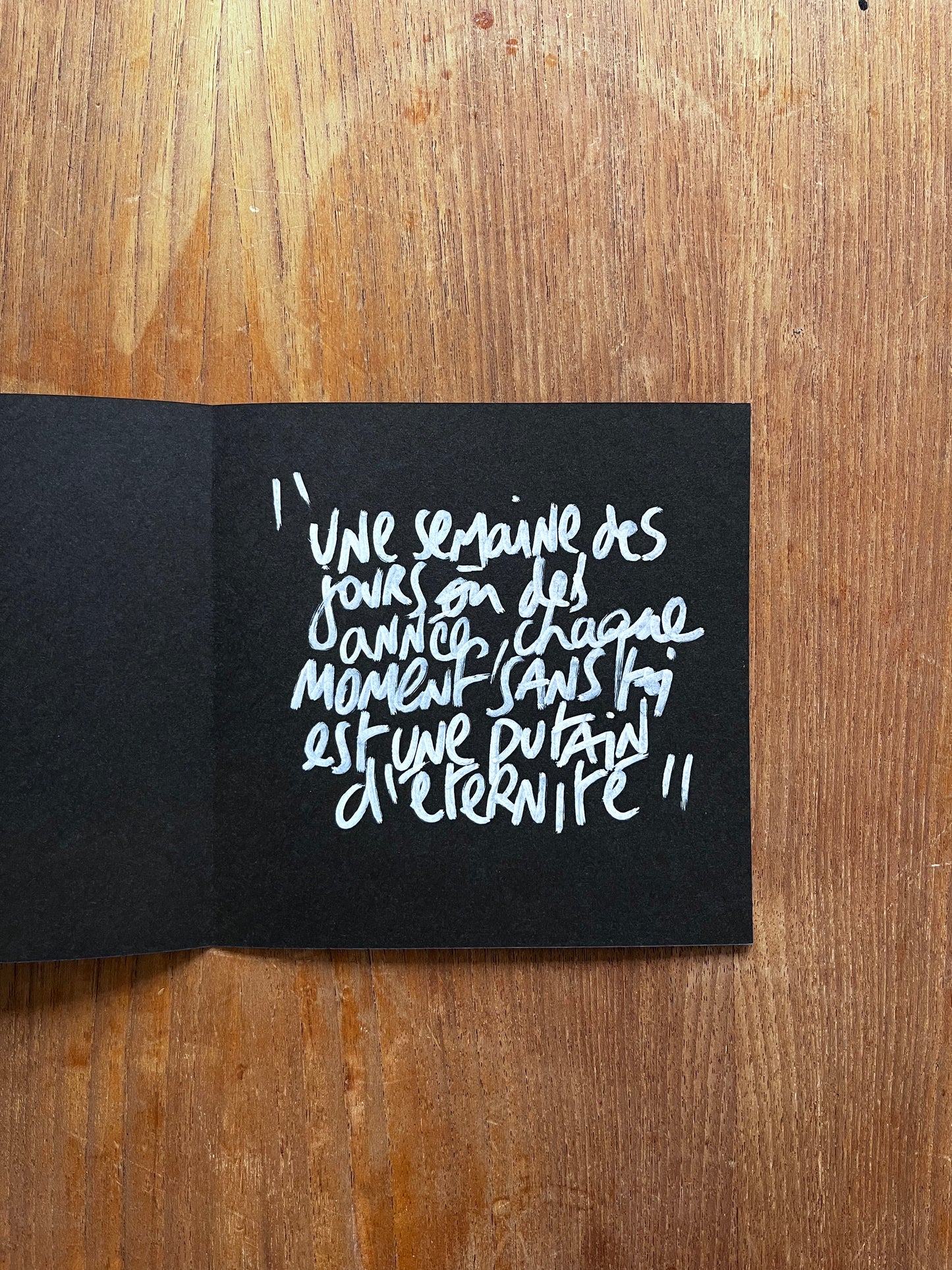 Carte de vœux 2025 "Viens on s'aime encore"