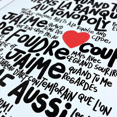 Monopoly I Œuvre originale encadrée de L’oiseau noir 30x40