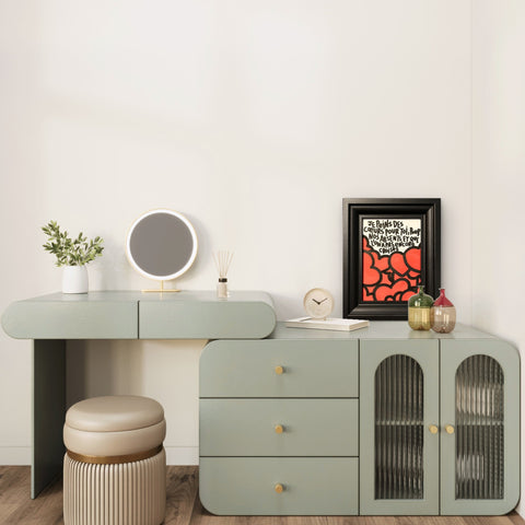 Nos absents I Œuvre originale encadrée de L’oiseau noir I 18x13