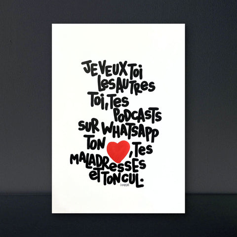 Podcast I Œuvre originale de L’oiseau noir 30x42