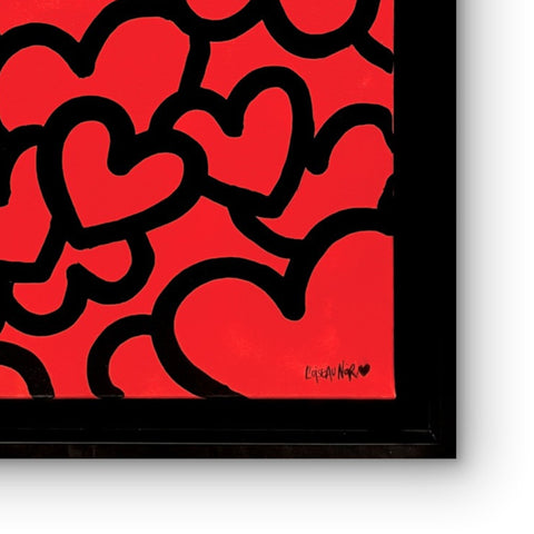 Pour ne pas oublier le tien I Œuvre originale sur toile et caisse américaine de L’oiseau noir 60x80