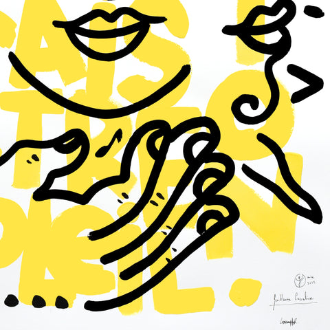 Affiche "Ton soleil" 50 exemplaires numérotées et signées 30x40