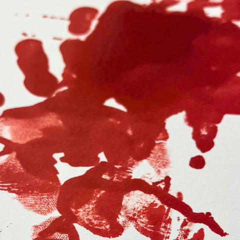 Vulnérable I Œuvre originale de L’oiseau noir 30x42